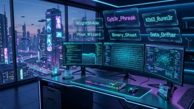 hacker usernames