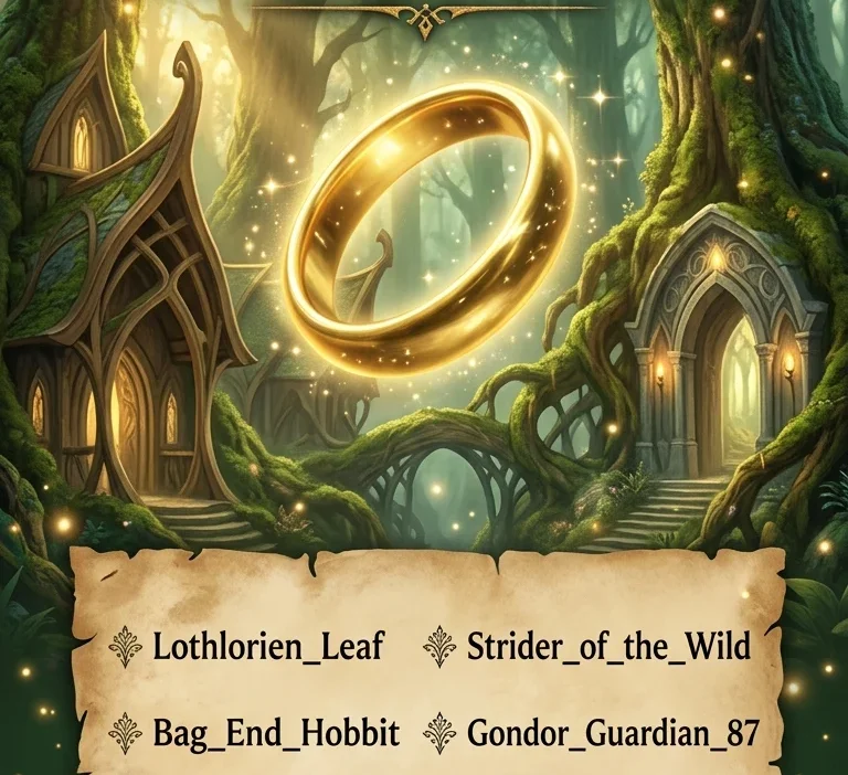 Lord of the Rings Usernames